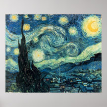 Vincent van Gogh - noche estrellada Impresiones