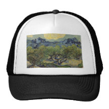 Vincent van Gogh - paisaje con los olivos Gorros Bordados