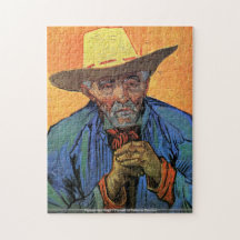 Vincent van Gogh - retrato de la paciencia Escalie Rompecabeza