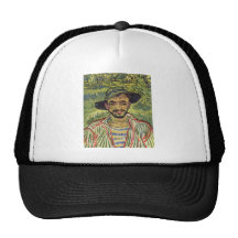 Vincent van Gogh - retrato de un campesino joven Gorras De Camionero