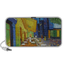 Vincent van Gogh - terraza del café iPod Altavoz