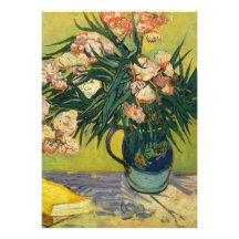 Vincent van Gogh - todavía vida con el Oleander Comunicado Personal
