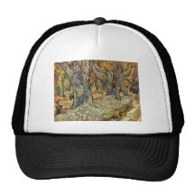 Vincent van Gogh - trabajadores del camino Gorros Bordados