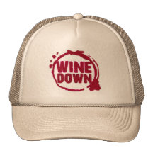 "VINO ABAJO"….DISEÑO DE LA MANCHA DEL VINO GORRO DE CAMIONERO
