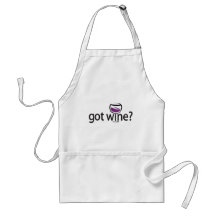 ¿vino conseguido? delantal