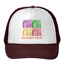 Vino de la despedida de soltero gorras