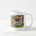 Vino de la taza del espacio exterior