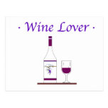 VINO LOVER_BURGENDY TARJETA POSTAL