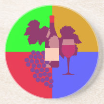Vino Posavasos Diseño