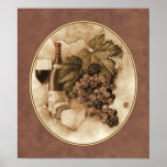 Vino y queso posters