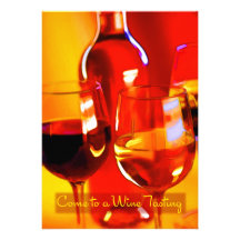 Vino y vidrios abstractos de la prueba roja y blan comunicado