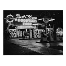 Vintage 1942 de Hollywood California de la estació Postales