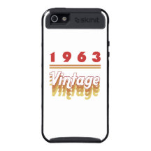 Vintage 1963 iPhone 5 fundas