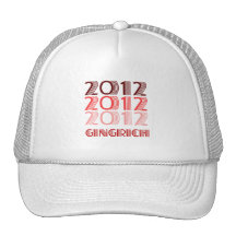 VINTAGE 2012 DE GINGRICH GORRAS DE CAMIONERO