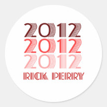 VINTAGE 2012 DE PERRY PEGATINA