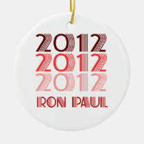 VINTAGE 2012 DE RON PAUL adornos