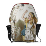 Vintage Alicia en el ejemplo del país de las marav bolsas messenger