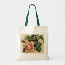 Vintage *Beautiful Roses* Bolsa