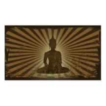 vintage Buda Tarjetas De Visita