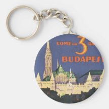 Vintage Budapest Llavero