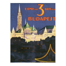 Vintage Budapest Postales