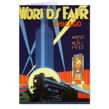 Vintage Chicago, los E.E.U.U. - Felicitacion