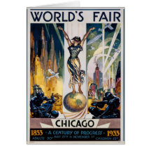 Vintage Chicago, los E.E.U.U. - Tarjetas