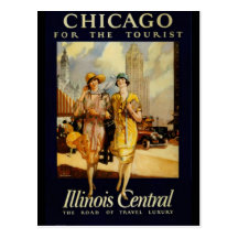 Vintage Chicago, los E.E.U.U. - Tarjetas Postales