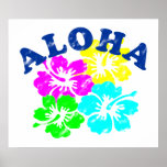 Vintage de la hawaiana impresiones
