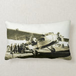 Vintage de los aviones del transporte de Ford Trim Almohada