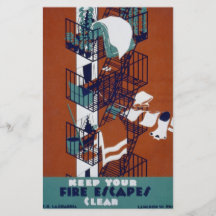 Vintage de WPA Flyer Personalizado