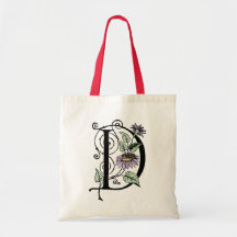 Vintage decorativo del diseño floral del casquillo bolsa