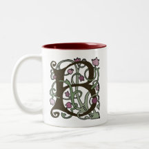 Vintage decorativo del diseño floral del casquillo taza de café
