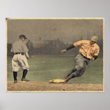 Vintage del béisbol impresiones