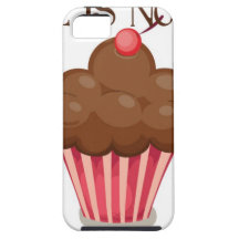 Vintage, diseño retro del delantal del amante de l iPhone 5 cárcasas