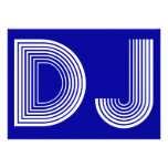 vintage DJ Anuncio Personalizado