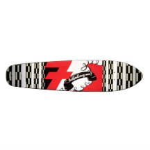 Vintage francés Telephonez-Moi del tablero retro Tablas De Skate