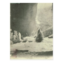 Vintage Francia, gruta del hielo de Dieu de la tol Postales