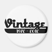 Vintage Kühlschrankmagnet