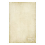 Vintage LDS en la crema Papeleria Personalizada