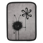 Vintage malvado del insecto de la flor funda para iPads