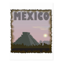 Vintage México Tarjeta Postal