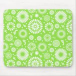 Vintage Mousepad floral verde