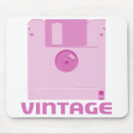Vintage Mousepad rosado flojo