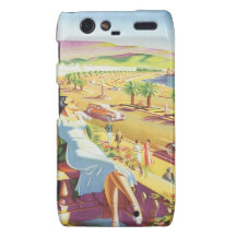 Vintage Niza Francia Droid RAZR Carcasas