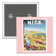 Vintage Niza Francia Pins