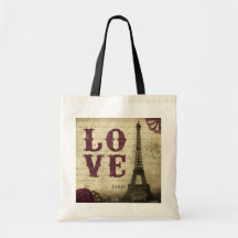 Vintage París Bolsas De Mano