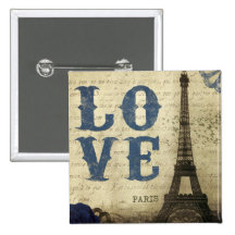 Vintage París Pin
