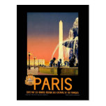 Vintage París Tarjetas Postales