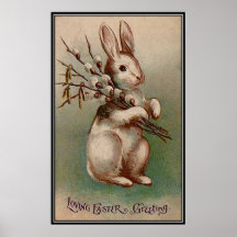 Vintage: pascua - poster